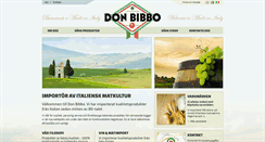 Desktop Screenshot of donbibbo.com